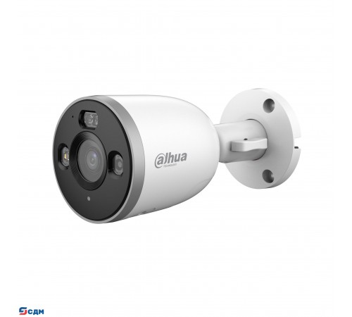 DAHUA DH-IPC-F5DP-PV-0360B Уличная цилиндрическая IP-видеокамера 5Мп; 1/2.7” CMOS; 3.6мм; ИК 30м LED 30м обнаружение людей, обнаружение транспортных средств IP67 металл, пластик; Wi-Fi 2.4ГГц