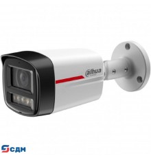 DAHUA DH-IPC-HFW2849TLP-S-LED-0280B-PRO Уличная цилиндрическая IP-видеокамера WizColor 8Мп, 1/1,8” CMOS, объектив 2.8мм, видеоаналитика, микрофон, LED 50м, IP67, металл