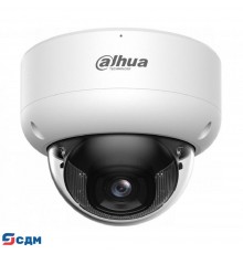 DAHUA DH-IPC-HDBW3249EP-S-IL-0280B Уличная купольная IP-видеокамера с ИИ 2Мп; 1/2.9” CMOS; объектив 2.8мм; видеоаналитика: SMD 4.0, AI SSA; ИК40м, LED 40м; IP67, IK10; MicroSD, PoE; корпус: металл