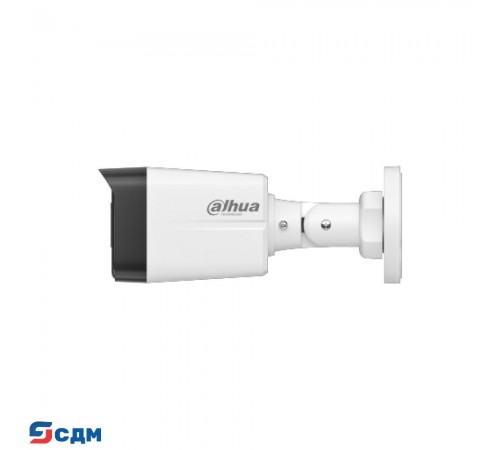 DAHUA DH-IPC-HFW1230TC1P-A-0280B-S6 Уличная цилиндрическая IP-видеокамера 2Мп, 1/2.8” CMOS, объектив 2.8мм, обнаружение людей, ИК 30м, IP67, металл/пластик