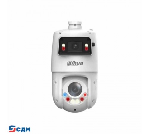 DAHUA DH-SDT4E425-4F-GB-A-PV1-0280-S2 Уличная купольная PTZ IP-видеокамера с панорамным модулем, 1/2.8" 4Мп CMOS ИК 30м, Led 30м (панорамный модуль) 1/2.8" 4Мп CMOS, 0.005 лк @F1.6, 5мм–125мм ИК 100м