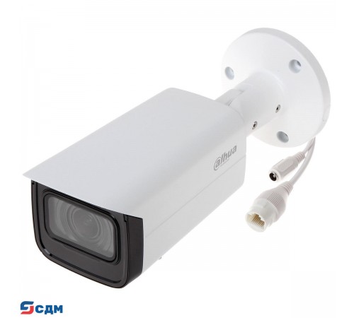 DAHUA DH-IPC-HFW1230T1P-ZS-S5 Уличная цилиндрическая IP-видеокамера 2Мп, 1/2.8” CMOS, моторизованный объектив 2.8~12 мм, ИК 50м, IP67, металл/пластик