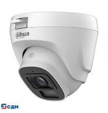 DAHUA DH-HAC-T5E20P-A-0360B Уличная турельная HDCVI-видеокамера 2Мп CMOS, объектив 3.6мм, ИК-подсветка до 20м, корпус: пластик
