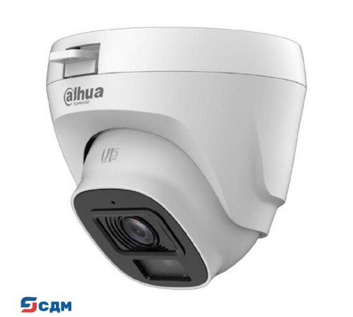 DAHUA DH-HAC-T5E20P-A-0360B Уличная турельная HDCVI-видеокамера 2Мп CMOS, объектив 3.6мм, ИК-подсветка до 20м, корпус: пластик