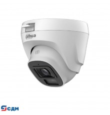 DAHUA DH-HAC-T5E20P-A-0280B Уличная турельная HDCVI-видеокамера 2Мп CMOS, объектив 2.8мм, ИК-подсветка до 20м, корпус: пластик