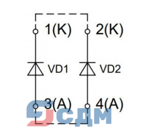 Модуль диодный MDSM-SD33SG-1500N