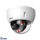DAHUA DH-IPC-HDBW2849EP-S-IL-0280B Уличная купольная IP-видеокамера SmartDualLight 8Мп, 1/2.7” CMOS, объектив 2.8мм, видеоаналитика, микрофон, ИК 30м, LED 30м, P67, IK10, металл