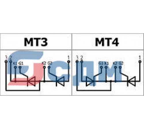 Модуль тиристорный MT3-115-32-F