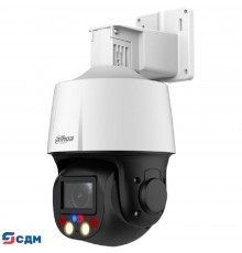 DAHUA DH-SD3E405DB-GNY-A-PV1 Мини-PTZ IP-видеокамера TiOC с активным сдерживанием и ИИ 4Мп, 1/2.8” CMOS, моторизованный объектив 2.7~13,5мм (5x), видеоаналитика, ИК 50м, LED 30м, IP66