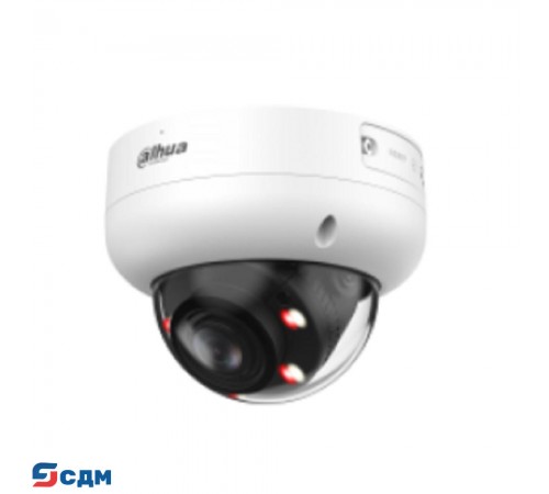 DAHUA DH-IPC-HDBW3249RP-ZS-IL Уличная купольная IP-видеокамера 2Мп, 1/2.9” CMOS, моторизованный объектив 2.7~13.5мм, видеоаналитика, микрофон, ИК 50м,LED 50м , IP67, IK10, металл
