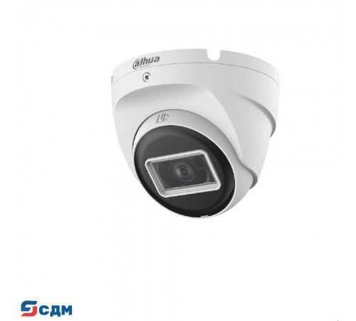 DAHUA DH-HAC-T2A51P-U-IL-0280B-S3 Уличная купольная HDCVI-видеокамера 5Мп; CMOS; объектив 2.8мм; ИК 30м, Led 20м; защита: IP67; корпус: металл