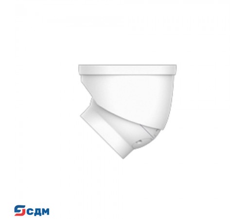 DAHUA DH-IPC-HDW3449HP-AS-PV-0360B-PRO Уличная купольная IP-видеокамера WizColor 1/1.8” 4Мп CMOS; 3.6мм ; ИК 30м, Led 30м ; видеоаналитика IP67