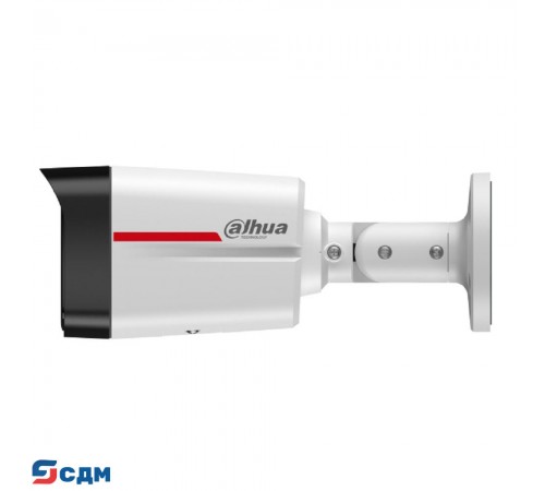 DAHUA DH-IPC-HFW2449TLP-S-LED-0280B-PRO Уличная цилиндрическая IP-видеокамера WizColor 4Мп, 1/1.8” CMOS, объектив 2.8мм, видеоаналитика, микрофон, LED 50м, IP67, металл