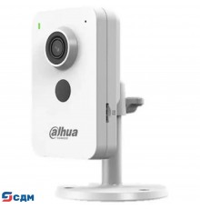 DAHUA DH-C2K-P 2.8 Компактная IP-видеокамера с Wi-Fi 2Мп; 1/2.7” CMOS; объектив 2.8мм; видеоаналитика ИК 30м ( DH-IPC-C2KP-P-0280B)