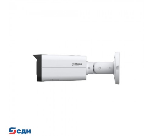 DAHUA DH-IPC-HFW2449TP-AS-IL-0360B Уличная цилиндрическая IP-видеокамера SmartDualLight 4Мп, 1/2.9” CMOS, объектив 3.6мм, видеоаналитика, микрофон, ИК 60м, LED 50м, IP67, металл