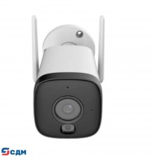 DAHUA DH-IPC-HFW1539DTK1-SW-PV Уличная цилиндрическая IP-видеокамера WI-FI SmartDualLight 3Мп; 1/2.8” CMOS; объектив 2.8мм; обнаружение людей, микрофон, ИК 30м, LED 30м, IP67, пластик