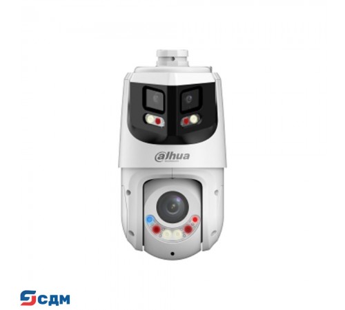 DAHUA DH-SDT4E425-8P-GB-APV1 Уличная купольная PTZ IP-видеокамера , 1/2.7" 8Мп CMOS,, 2.8мм, ИК 30м, Led 30м (панорамный модуль) 1/2.8 4Мп CMOS, F1.6, 5мм–125мм, ИК 100м, Led 50м(PTZ-модуль)