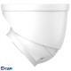 DAHUA DH-IPC-HDW3849HP-AS-PV-0280B-S5 Уличная купольная IP-видеокамера TiOC с ИИ и активным сдерживанием 8Мп; 1/2.7” CMOS; объектив 2.8мм, видеоаналитика, ИК 30м, LED 30м, IP67, металл