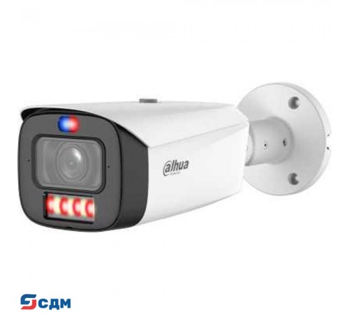 DAHUA DH-IPC-HFW3849T1P-ZAS-PV-PRO Уличная цилиндрическая IP-видеокамера WizColor 8Мп; 1/1.8” CMOS; моторизованный объектив 2.7~12мм (4x); WDR(120дБ); AI Xinghan Vision LED 60м, ИК 60м; IP67; металл+п