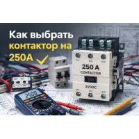 Как выбрать контактор на 250А