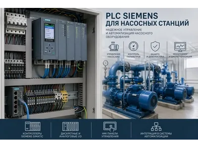 PLC Siemens для насосных станций