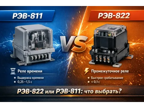 РЭВ-822 или РЭВ-811: отличия и что выбрать