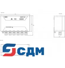 6ES7157-0AG80-0XA0 Активный полевой распределитель AFD и Активный полевой разветвитель AFS