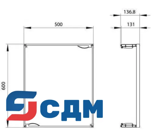 8GK4501-4KK22 Монтажные комплекты 8GK4 для незадействованных модулей