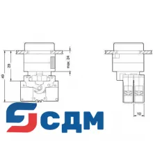 3SB3245-0AA41 Комплектная комбинации устройств