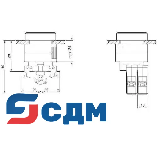 3SB3245-0AA41 Комплектная комбинации устройств