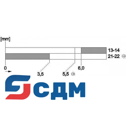 3SE5132-0BD05 Корпуса шириной 40 мм в соотв. с EN 50041