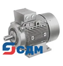 1LA6164-8AB.. Двигатель самовентилируемый энергосберегающий улучшенной эффективности - чугунный корпус 1LA6/1LG4