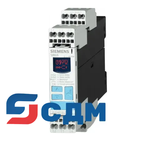 3UG4618-2CR20 Контроль обрыва линейного провода и порядка чередования фаз