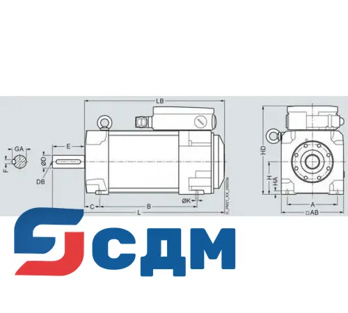 1PH8083-1.N2.-...1 1PH8 для SINAMICS S120 для станочного применения
