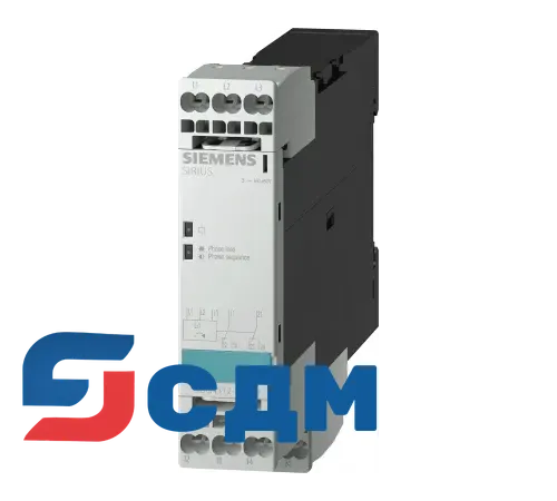 3UG4512-2BR20 Контроль обрыва линейного провода и порядка чередования фаз