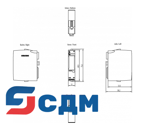 6ES7135-6FB00-0BA1 Модули вывода аналоговых сигналов