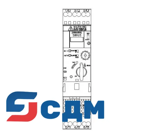 3RA6120-2CB32 Нереверсивный компактный пускатель 3RA61