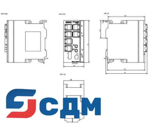 6GK5206-1BC10-2AA3 Управляемый коммутатор SCALANCE X-200