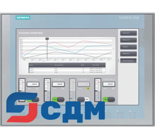 6AG1123-2MB03-2AX0 Панель оператора SIPLUS HMI Basic Panels (2-й генерации)
