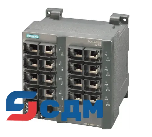 6GK5216-0BA00-2AA3 Управляемый коммутатор SCALANCE X-200