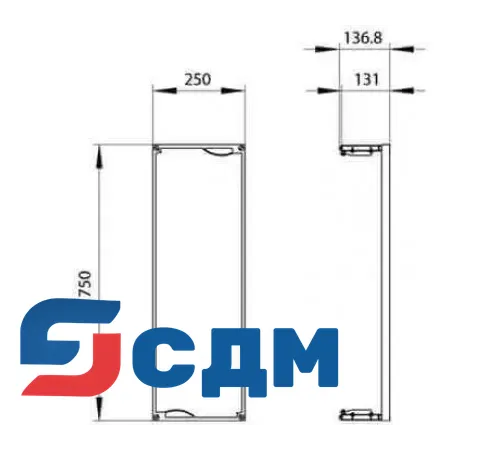 8GK4501-5KK12 Монтажные комплекты 8GK4 для незадействованных модулей