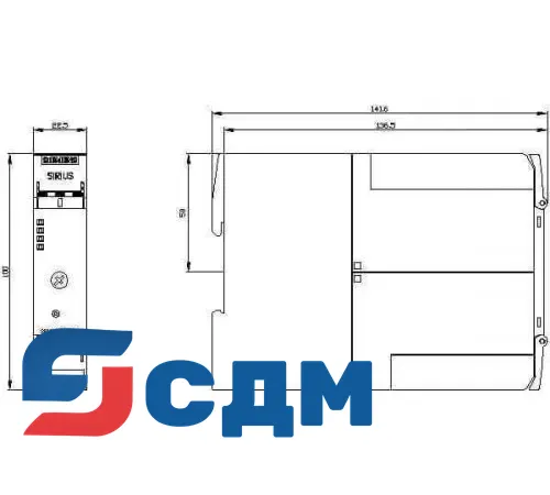 3RM1002-3AA04 SIRIUS 3RM1 пускатель двигателя