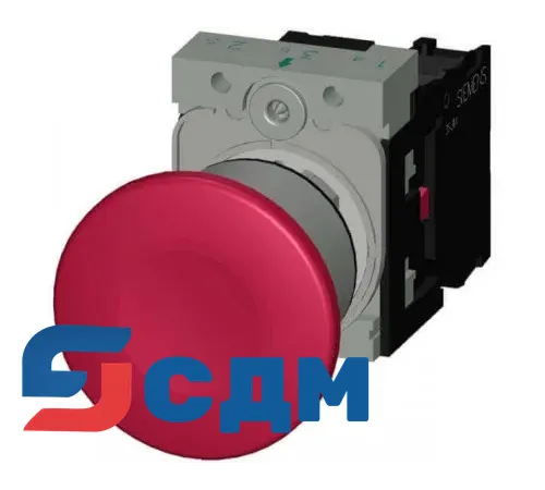 3SU1150-1BA20-1CA0 Кнопка грибовидная