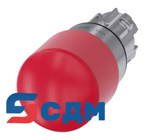 3SU1050-1GB20-0AA0 Кнопка грибовидная АВАРИЙНОЙ ОСТАНОВКИ
