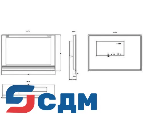6AV7863-4MA20-0AA0 SIMATIC Industrial Flat Panel
