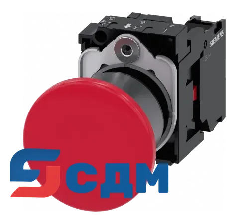 3SU1130-1BA20-1CA0 Кнопка грибовидная