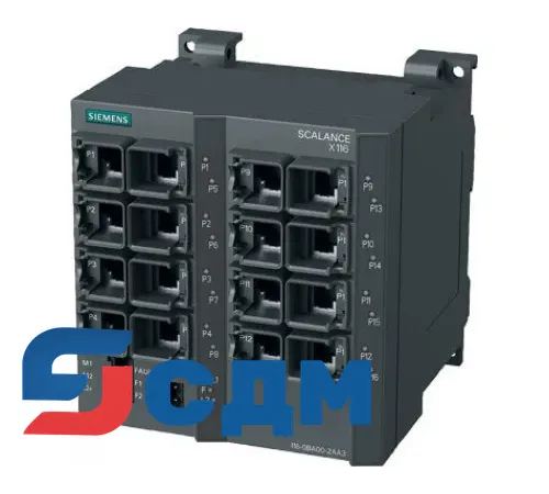 6GK5116-0BA00-2AA3 Неуправляемые коммутаторы SCALANCE X-100