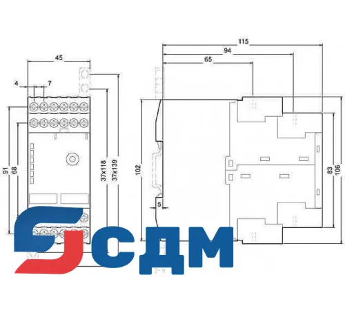 Реле безопасности Siemens 3TK2834-1BB40
