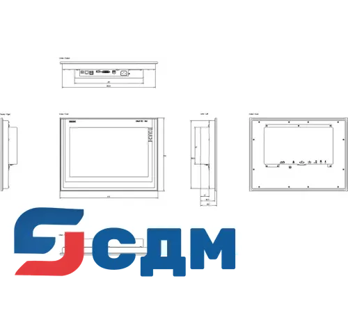 6AV7863-2AB10-0AA0 SIMATIC Industrial Flat Panel