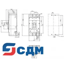 3VL4731-3DK36-.... автоматический выключатель 3 полюсный